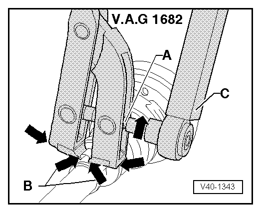 Dismantling and assembling drive shaft