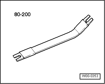 Removal lever -80-200-