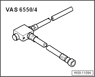 Checking fuel delivery rate, engine code CWVA