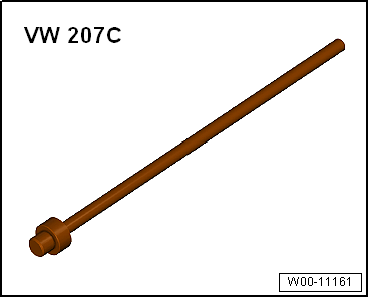 Renewing needle bearing in crankshaft