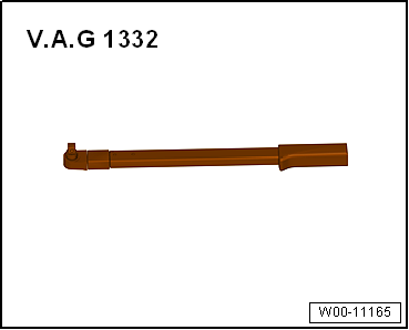 Removing and installing coupling rod