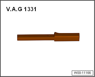 Removing and installing coupling rod