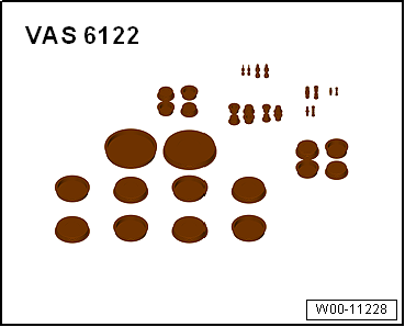 Engine bung set -VAS 6122
