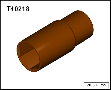 Removing and installing fuel pressure sender -G247-