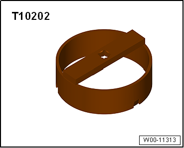 Removing and installing fuel gauge sender 2 -G169