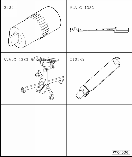 Removing and installing suspension strut